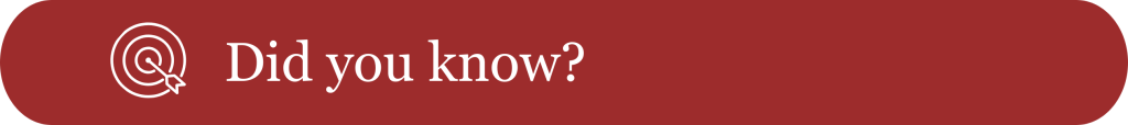 Did you know