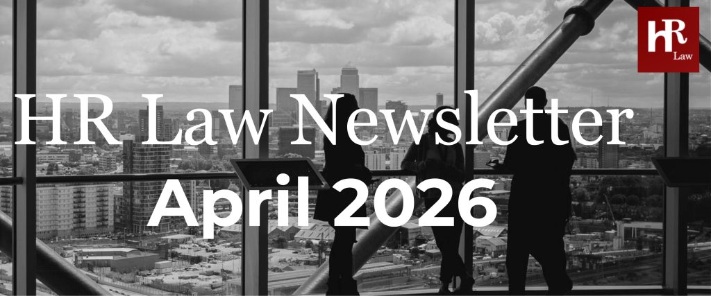 HR Law Newsletter April 2026
